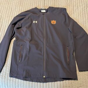 Men’s Under Armour Navy Windbreaker - Auburn Tigers - Size XL
